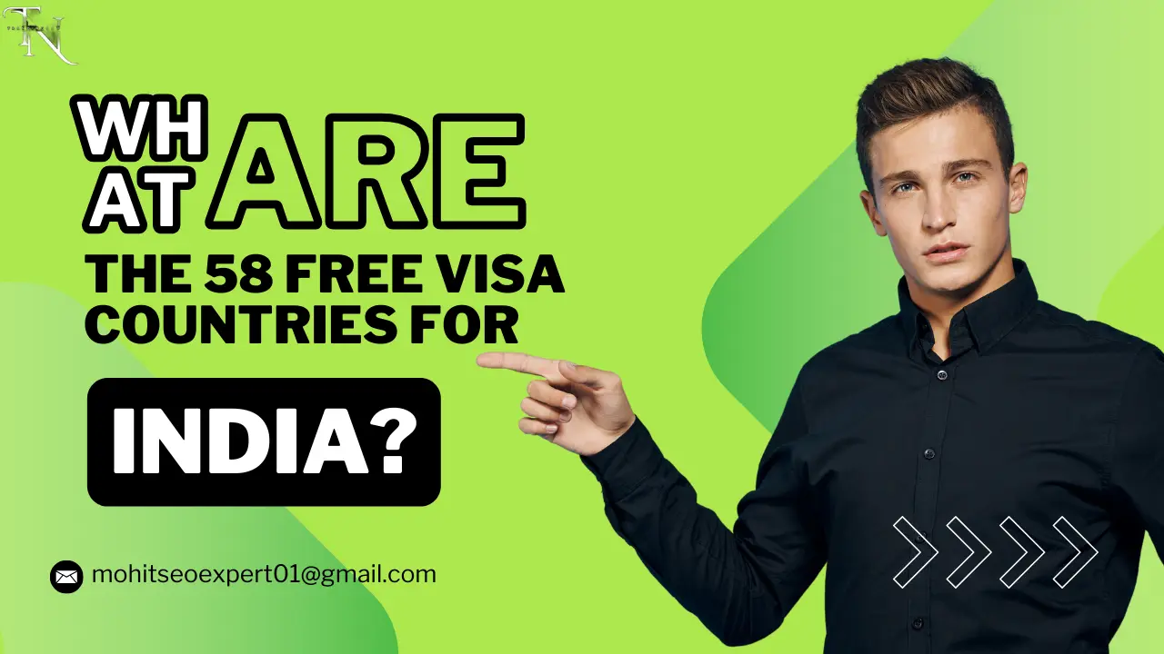 What are the 58 free visa countries for India