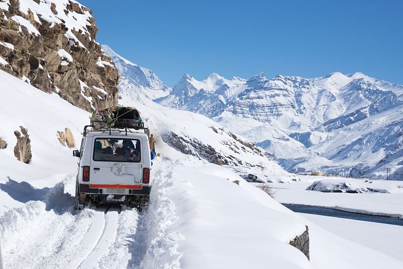 Travel from Delhi to Spiti Valley by road